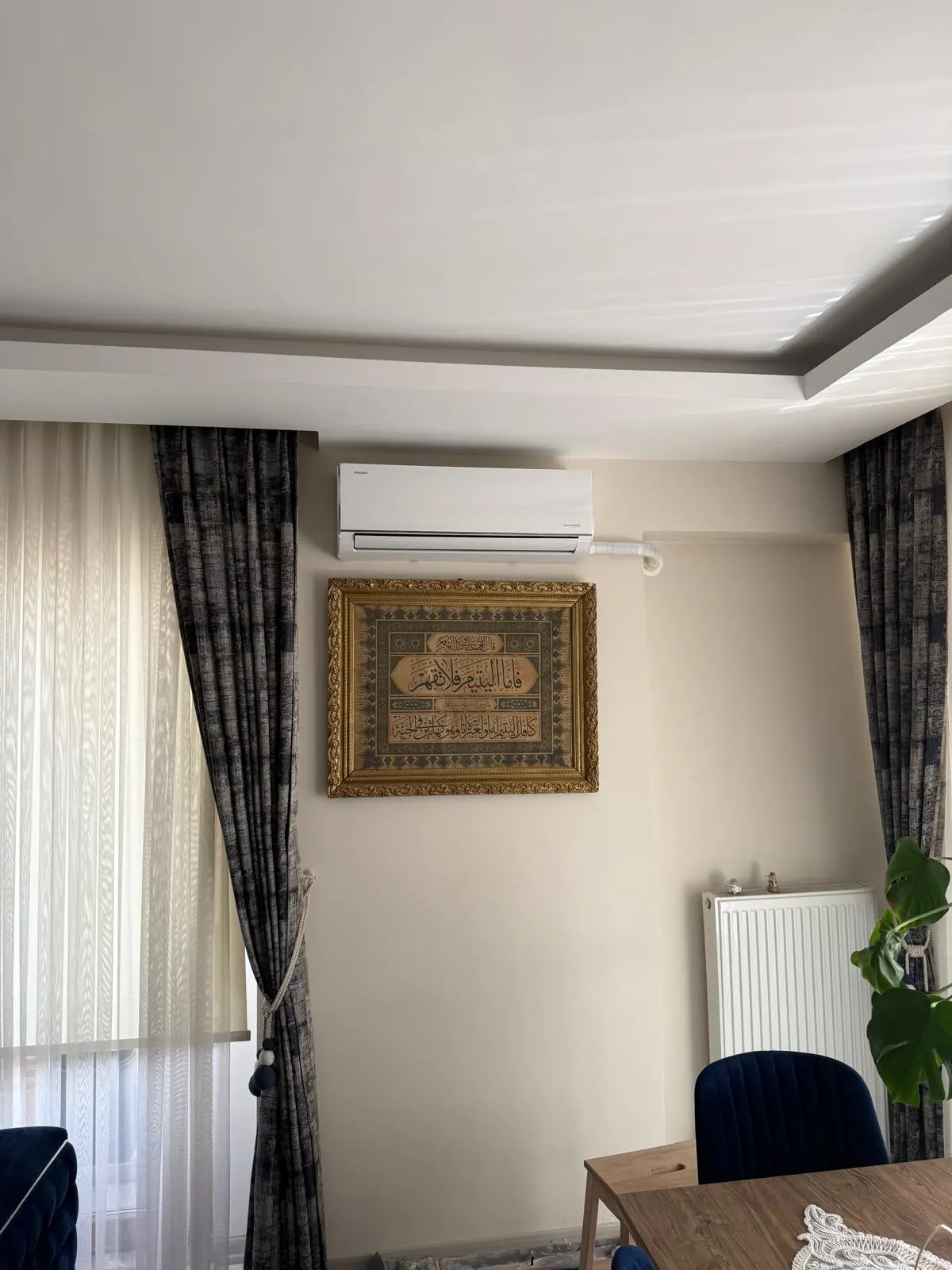 Çalışma odasına klima montajı